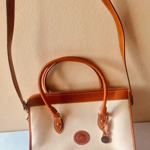DOONEY & BOURKE Pebble Leather Satchel